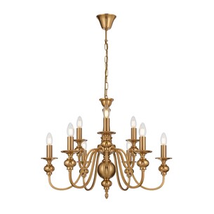 SIEDEL PE09-CP - SIEDEL 9 LIGHT PENDANT - CopperSIEDEL PE09-CP