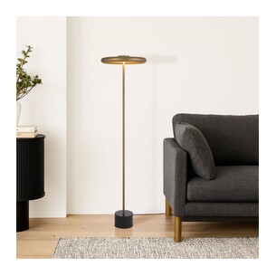 SISBY FL-ABBKM - SISBY FLOOR LAMP - ANTIQUE BRASSSISBY FL-ABBKM 2