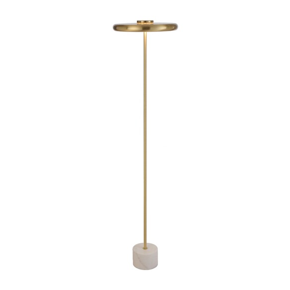 SISBY FL-ABBKM - SISBY FLOOR LAMP - ANTIQUE BRASSSISBY FL-ABBKM