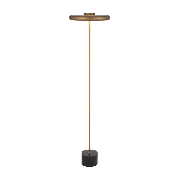 SISBY FL-BMWHM - SISBY FLOOR LAMP - Brass Matt
