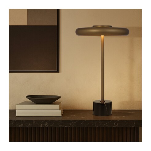SISBY TL-ABBKM - SISBY TABLE LAMP - ANTIQUE BRASSSISBY TL-ABBKM