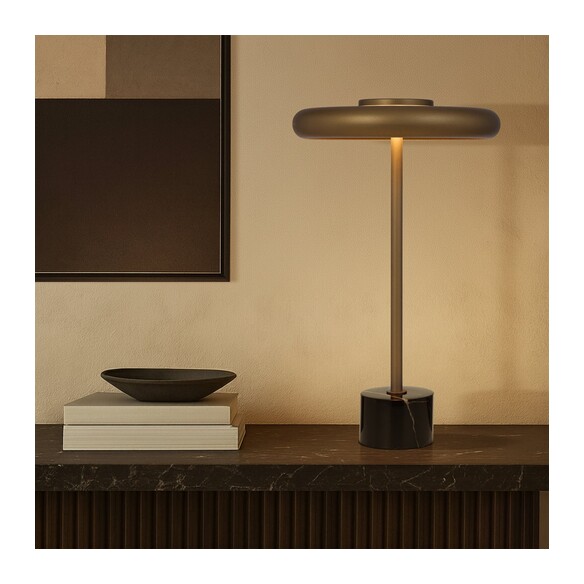 SISBY TL-ABBKM - SISBY TABLE LAMP - ANTIQUE BRASSSISBY TL-ABBKM