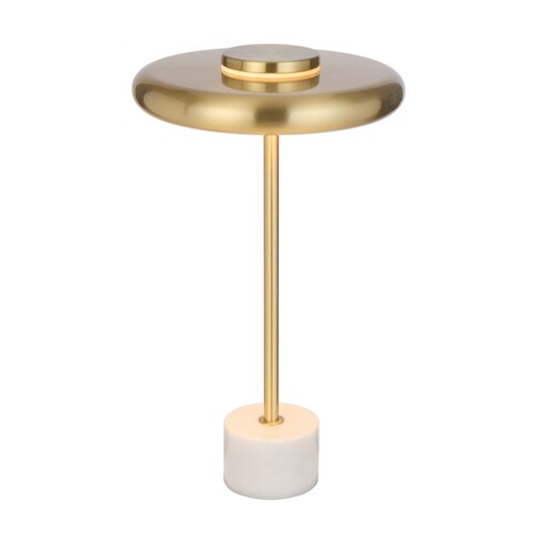 SISBY TL-BMWHM - SISBY TABLE LAMP - Brass Matt