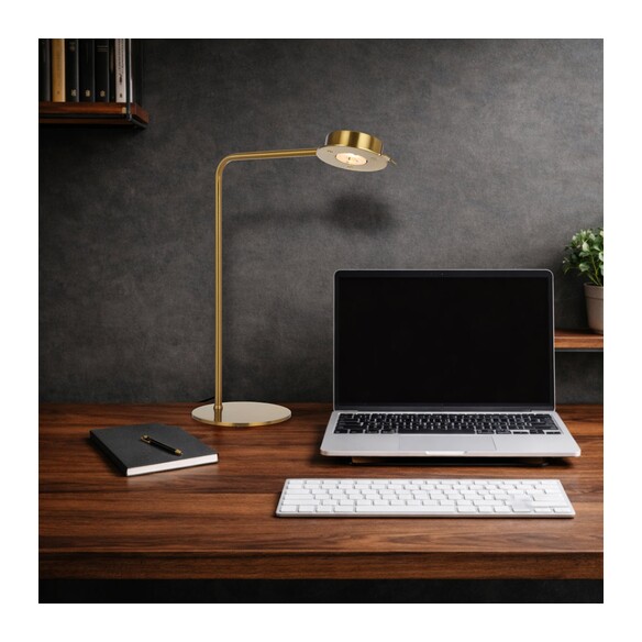 TARELL TL-AG - TARELL TABLE LAMP - ANTIQUE GOLDTARELL TL-AG