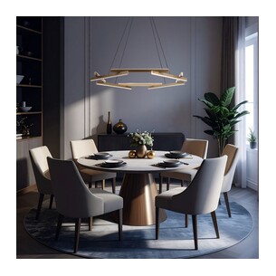 TARSON PE1T-BKGD - TARSON 1 TIER PENDANT - BLACKTARSON PE1T-BKGD 2