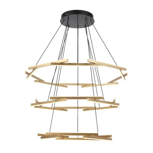 TARSON PE3T-BKGD - TARSON 3 TIER PENDANT - BLACK