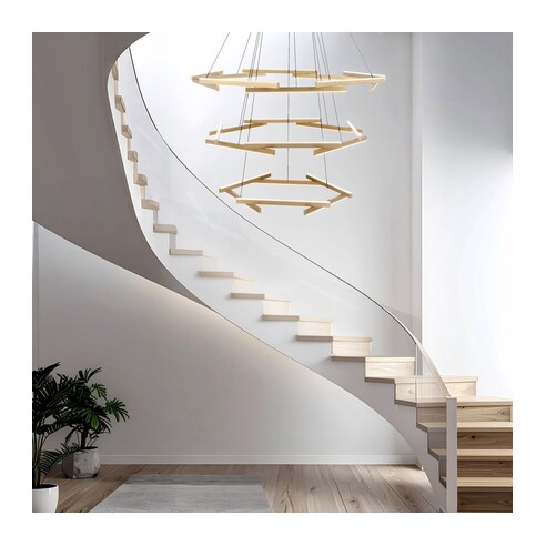 TARSON PE3T-BKGD - TARSON 3 TIER PENDANT - BLACKTARSON PE3T-BKGD
