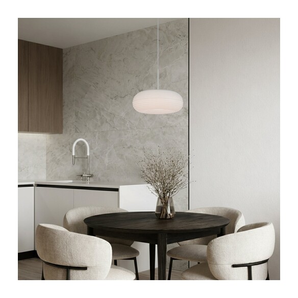 TIFTON PE35-WH - TIFTON 35 PENDANT LIGHT - WHITETIFTON PE35-WH