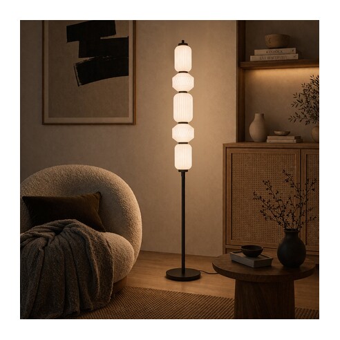 TORSO FL-BK - TORSO FLOOR LAMP - BLACKTORSO FL-BK