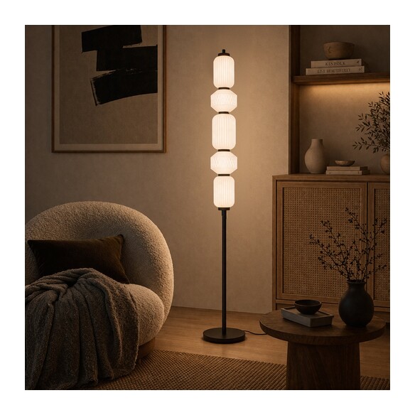 TORSO FL-BK - TORSO FLOOR LAMP - BLACKTORSO FL-BK
