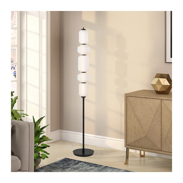 TORSO FL-BK - TORSO FLOOR LAMP - BLACKTORSO FL-BK