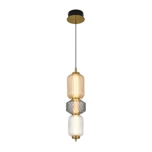 TORSO PE3-BRS - TORSO 3 LIGHT PENDANT - BRASSTORSO PE3-BRS