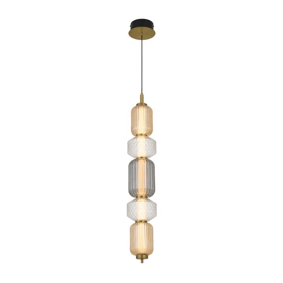 TORSO PE5-BRS - TORSO 5 LIGHT PENDANT - BRASSTORSO PE5-BRS
