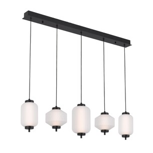 TORSO PE5B-BK - TORSO 5 LIGHT BAR PENDANT - BLACKTORSO PE5B-BK