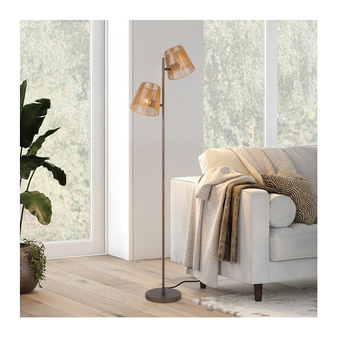 VALORA FL2-GMBK - VALORA FLOOR LAMP - BLACKVALORA FL2-GMBK