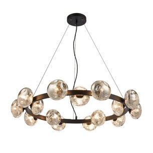 VARLIN PE15-BKMR - VARLIN 15 LIGHT PENDANT - BLACKVARLIN PE15-BKMR