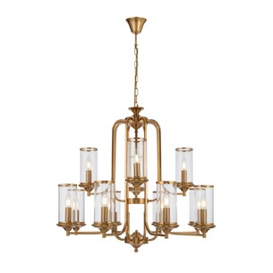 VELDEN PE12-CP - VELDEN 8+4 LIGHT PENDANT - CopperVELDEN PE12-CP