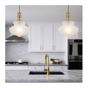 VERDUN PE26-AGFR - VERDUN 26CM PENDANT LIGHT - ANTIQUE GOLDVERDUN PE26-AGFR 2