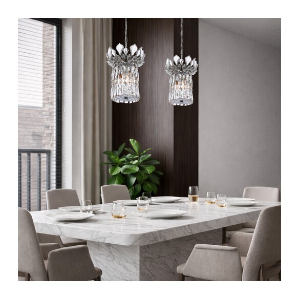 VIRELL PE3-CH - VIRELL 3 LIGHT PENDANT - CHROMEVIRELL PE3-CH