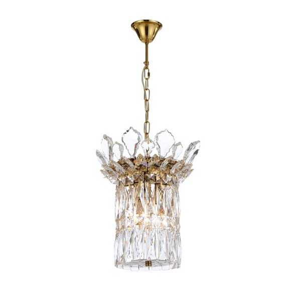 VIRELL PE3-GD - VIRELL 3 LIGHT PENDANT - GOLD