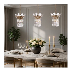 VIRELL PE3-GD - VIRELL 3 LIGHT PENDANT - GOLDVIRELL PE3-GD 2