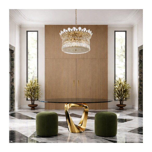 VIRELL PE9-GD - VIRELL 9 LIGHT PENDANT - GOLDVIRELL PE9-GD
