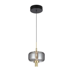 VOLEN PE1-BKSM - VOLEN 1 LIGHT PENDANT - BLACKVOLEN PE1-BKSM