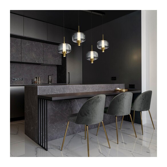 VOLEN PE4B-BKSM - VOLEN 4 LIGHT BAR PENDANT - VOLEN PE4B-BKSM