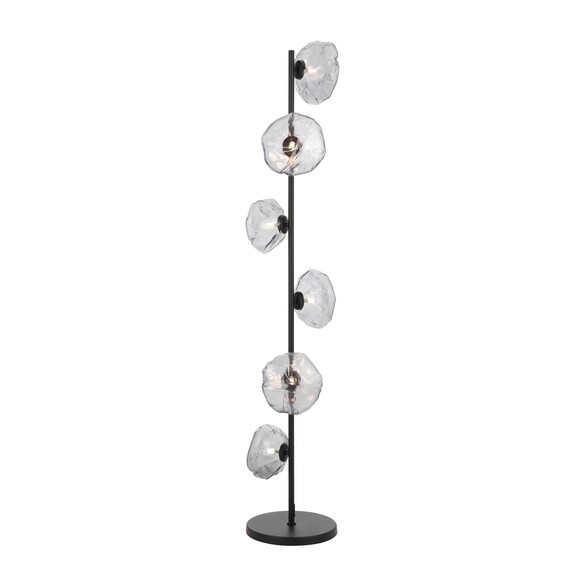 ZECCA FL6-AGFR - ZECCA 6 LIGHT FLOOR LAMP - ZECCA FL6-AGFR