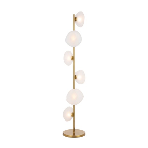 ZECCA FL6-BKFR - ZECCA 6 LIGHT FLOOR LAMP - BLACKZECCA FL6-BKFR
