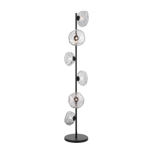 ZECCA FL6-BKFR - ZECCA 6 LIGHT FLOOR LAMP - BLACKZECCA FL6-BKFR