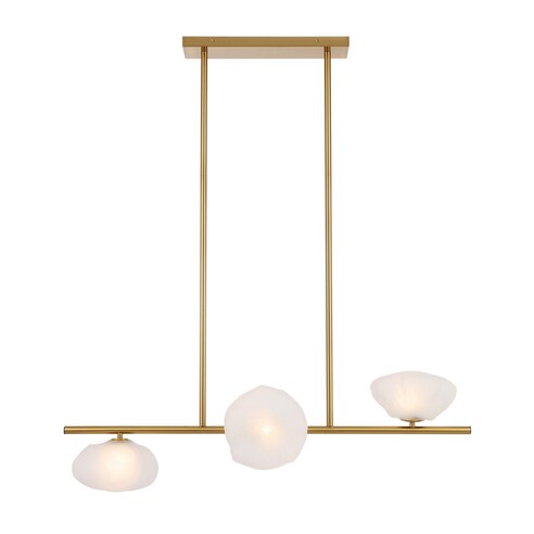 ZECCA PE3H-BKFR - ZECCA 3 LIGHT HORIZONTAL ZECCA PE3H-BKFR