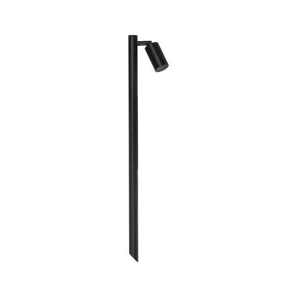 HV1423MR11NW - Mini Tivah Black MR11 Single Adjustable LED Bollard Spike Light