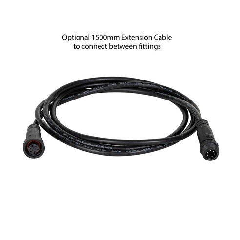 HV1428RGBCW-EXT - HV1428RGBCW - Spitze Black 3W HV1428RGBCW-EXT