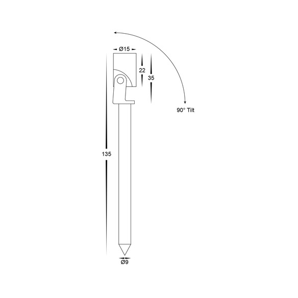 HV1434T-WHT - HV1434T-White - Spar Aluminium HV1434T-WHT