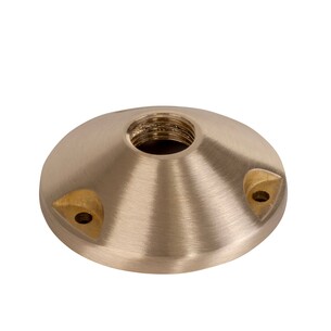 HV145-BR-BASE - Solid Brass Surface Mounted BaseHV145-BR-BASE
