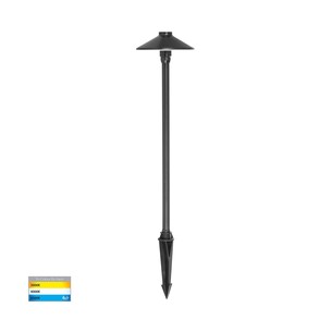 HV1452T-AB - Polari Antique Brass 3W LED Garden Spike LightHV1452T-AB