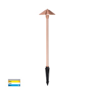 HV1453T-CP - Bitta Solid Copper 3W LED Garden Spike LightHV1453T-CP