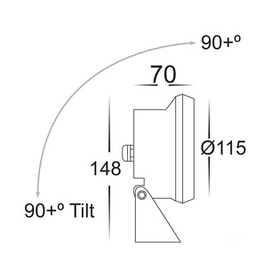HV1494T - Sotto 316 Stainless Steel 15W LED Pond or Garden HV1494T 2