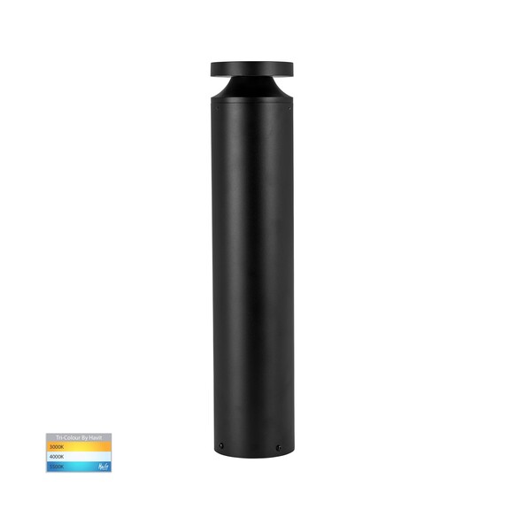 HV1638T-BLK-240V - HV1638T-Black - Noray 570mm Black LED Bollard Light
