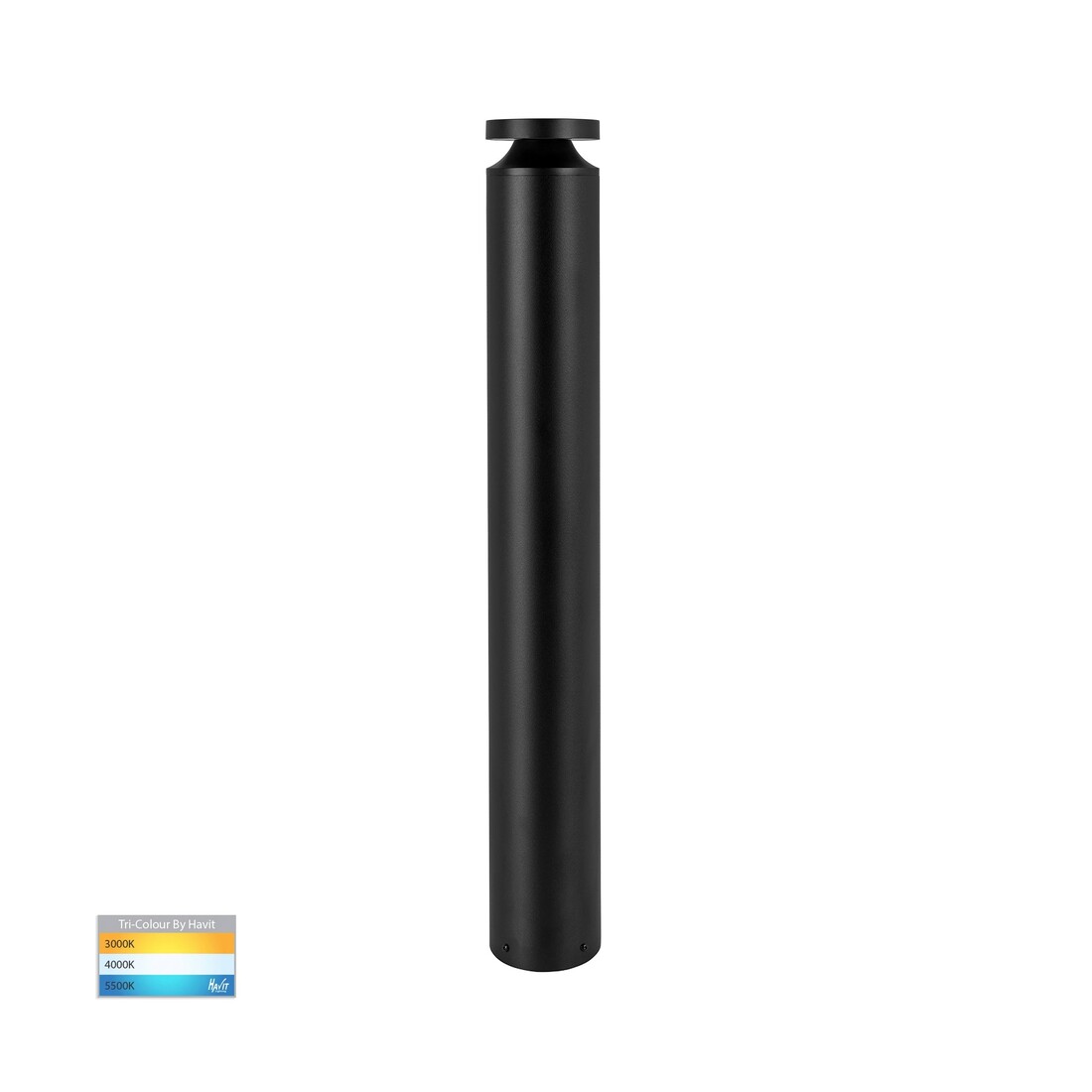Noray 970mm Black LED Bollard Light