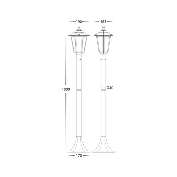 HV1652W-P-BLK - HV1652W-P-Black - Fibra Aluminium HV1652W-P-BLK
