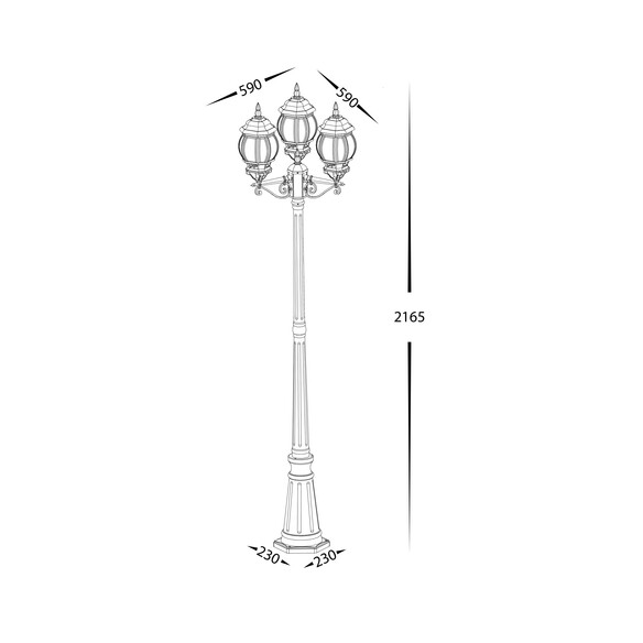 HV1673W-BLK - HV1673W-Black - Trener Aluminium HV1673W-BLK