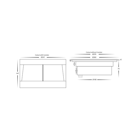 HV1845T-240V - HV1845T - Split 316 Stainless HV1845T-240V
