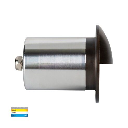 HV19012T-AB - Ollo Antique Brass TRI Colour LED HV19012T-AB