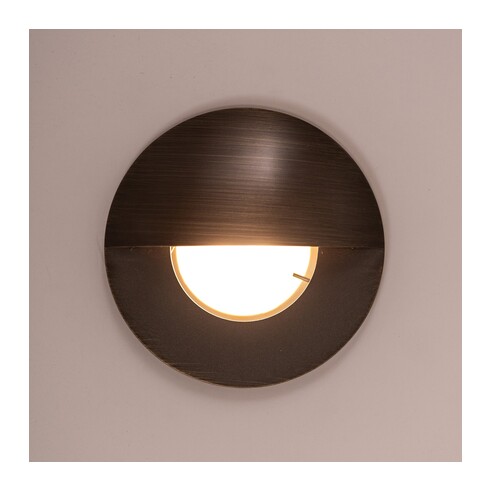 HV19012T-AB - Ollo Antique Brass TRI Colour LED HV19012T-AB