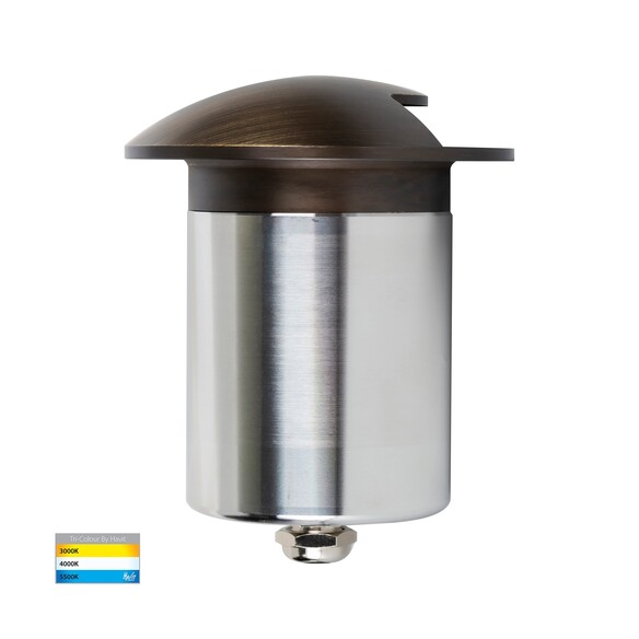HV19062T-AB - Viale Antique Brass TRI Colour LED HV19062T-AB