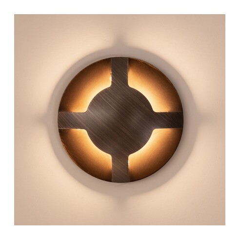 HV19092T-AB - Viale Antique Brass TRI Colour LED HV19092T-AB