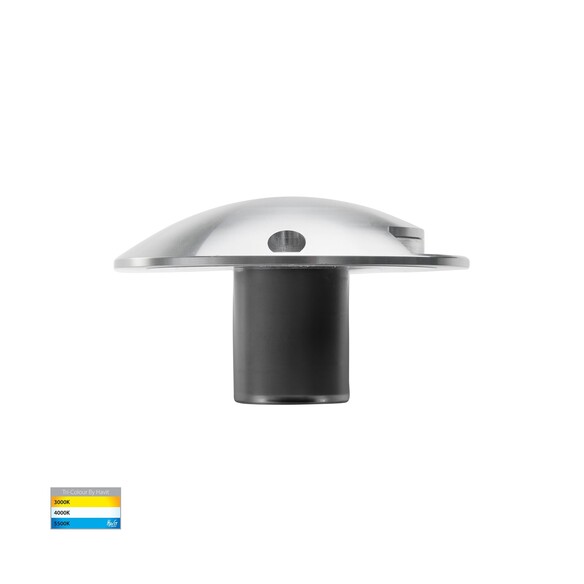 HV2871T-SLV-12V - Dome Silver Aluminium LED One HV2871T-SLV-12V