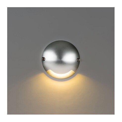 HV2871T-SLV-12V - Dome Silver Aluminium LED One HV2871T-SLV-12V